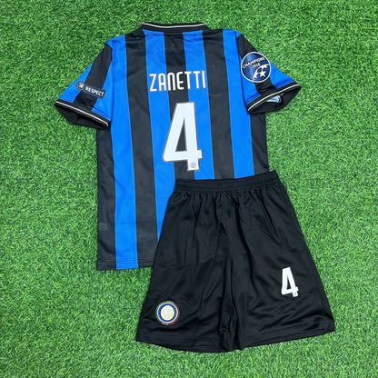 Javier Zanetti Inter Milan Retro Final Football Jersey Collection