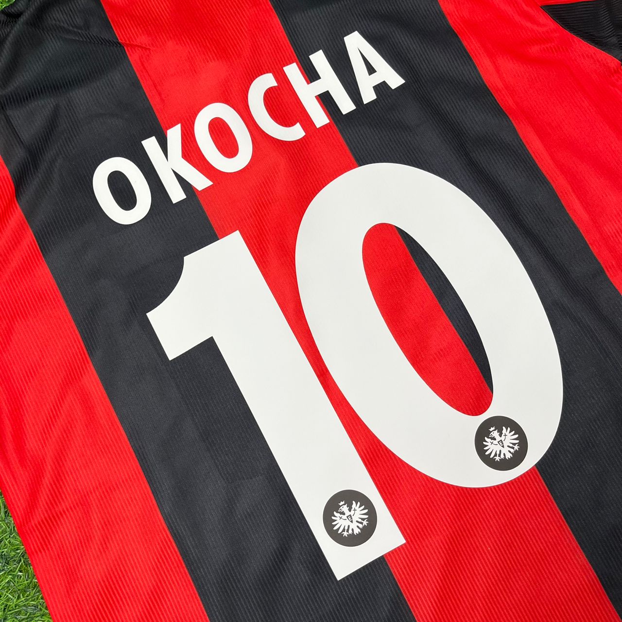 Jay-Jay Okocha Eintracht Frankfurt Retro Football Jersey Kit