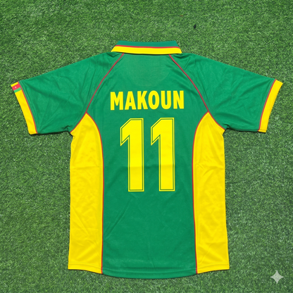Jean Makoun Cameroon Retro Football Jersey Kit