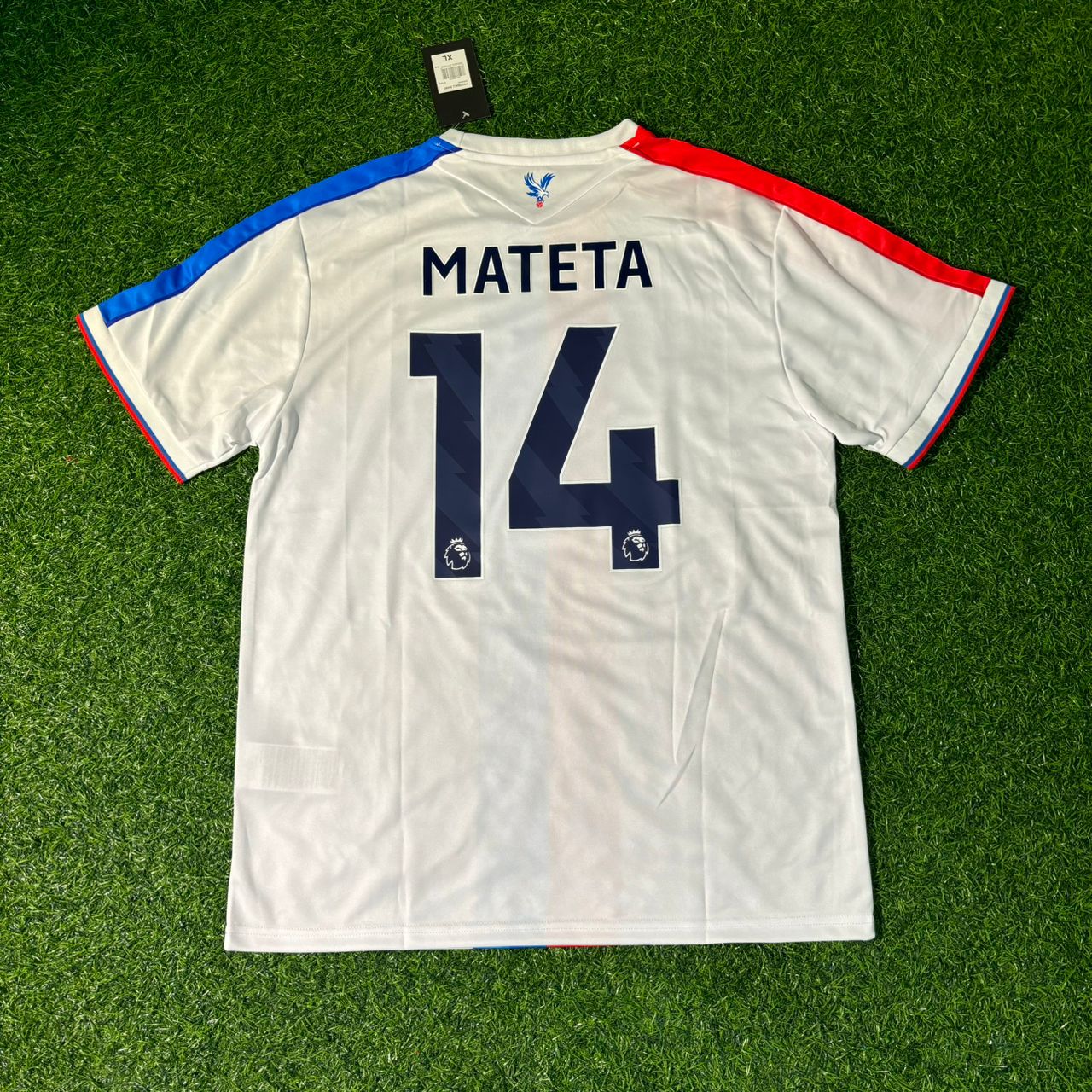 Jean-Philippe Mateta Crystal Palace 2025/26 White Football Jersey