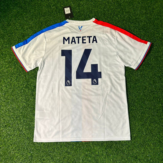Jean-Philippe Mateta Crystal Palace 2025/26 White Football Jersey