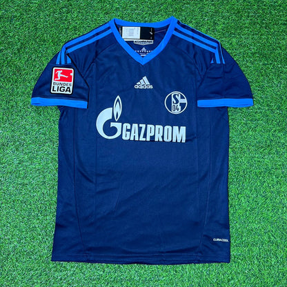 Jefferson Farfan Schalke 04 Retro Away Heimtrikot 10-11 Rot Fußball