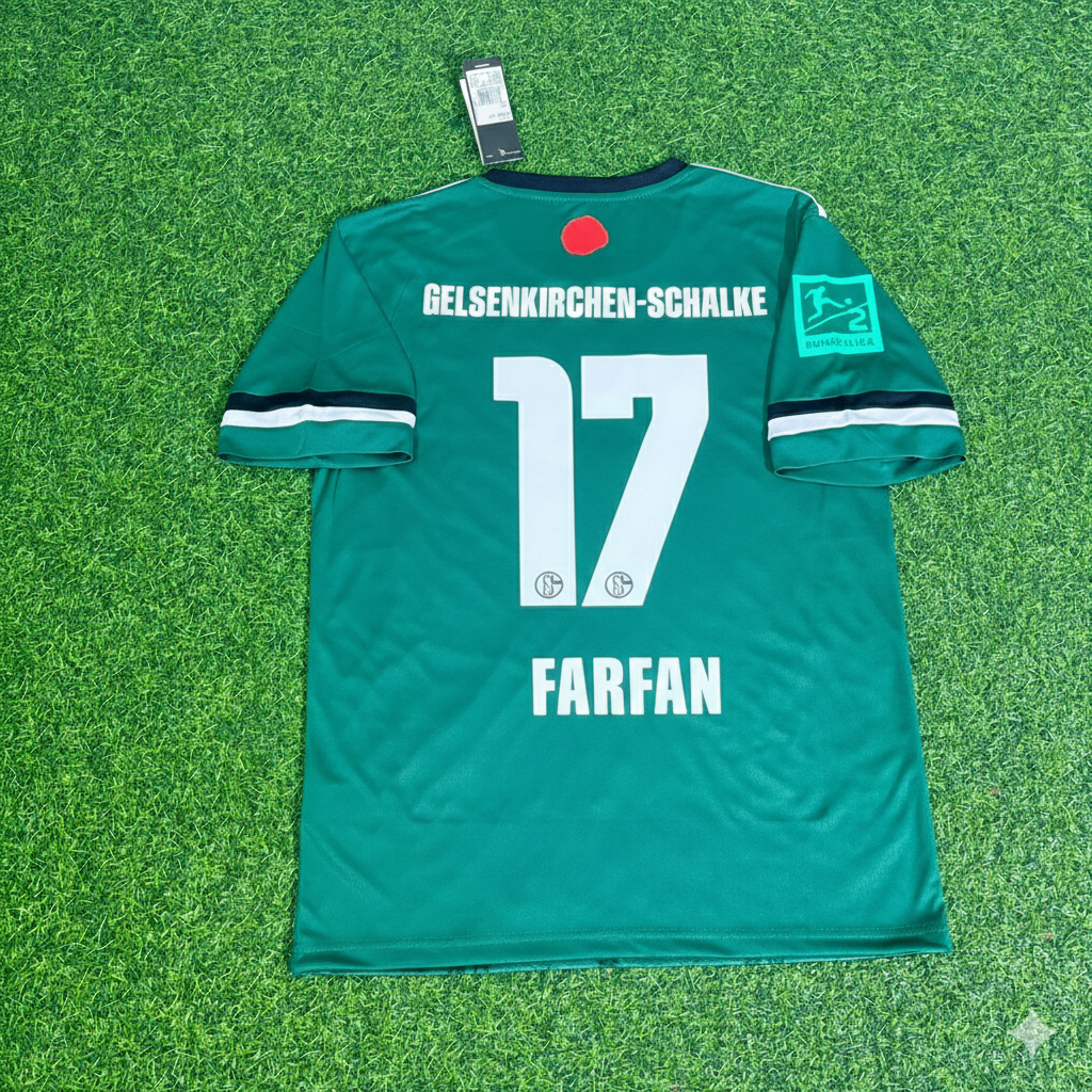 Jefferson Farfan Schalke 04 Gelsenkirchen Special Edition Football Jersey Kit