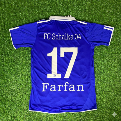 Schalke 04 Jefferson Farfan Retro Football Jersey