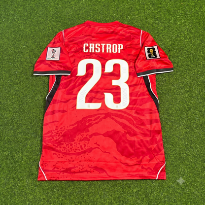 Jens Castrop South Korea 2026 World Cup Red Football Jersey