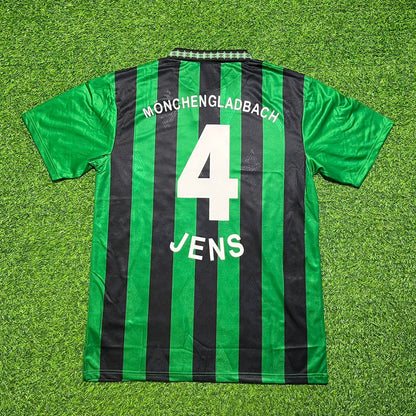 Jens Nowotny #4 Borussia Mönchengladbach 1995 1996 Retro Football Jersey