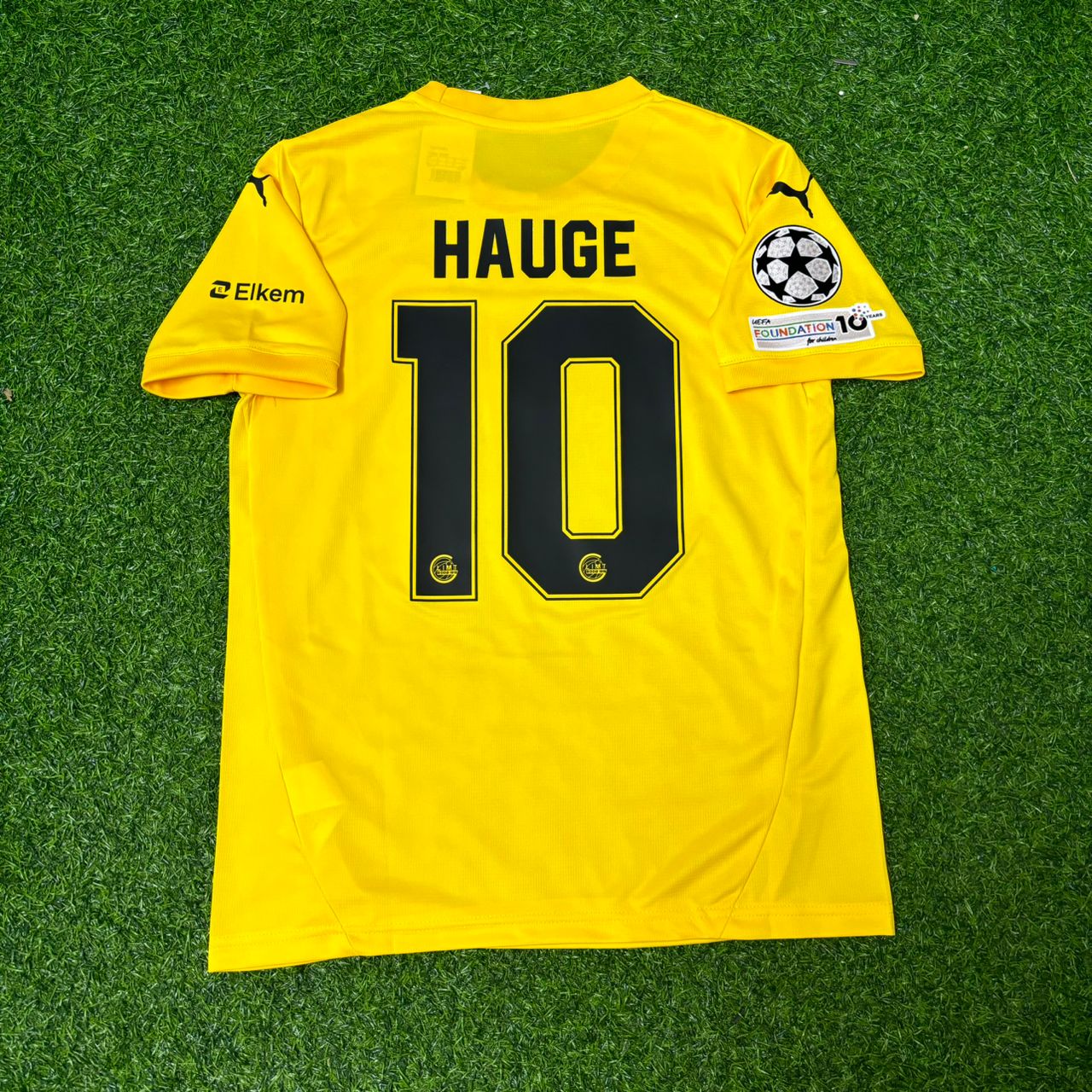 Bodø/Glimt 2026 Champions League Jens Petter Hauge Yellow Football Jersey