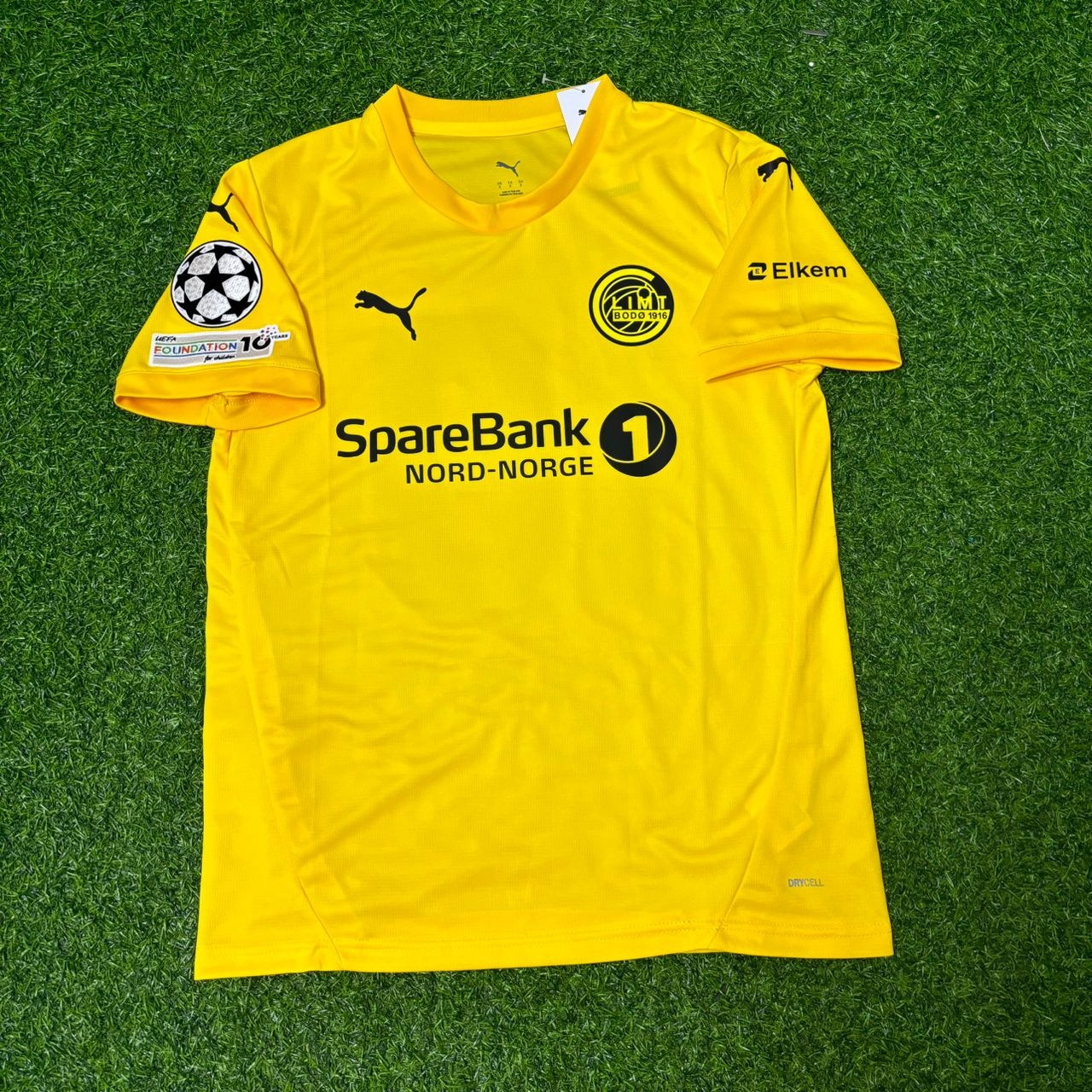Bodø/Glimt 2026 Champions League Jens Petter Hauge Yellow Football Jersey