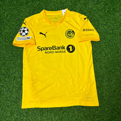 Bodø/Glimt 2026 Champions League Jens Petter Hauge Yellow Football Jersey