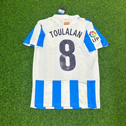Jeremy Toulalan Málaga CF 2012/13 Retro Home Football Jersey Collection