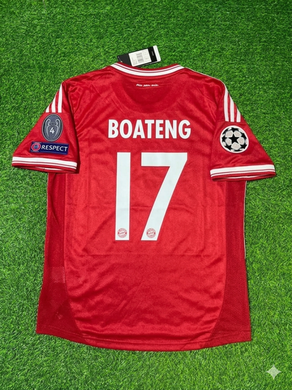 Jérôme Boateng 17- Bayern Munich 2013 Champions League Wembley Final Football Jersey