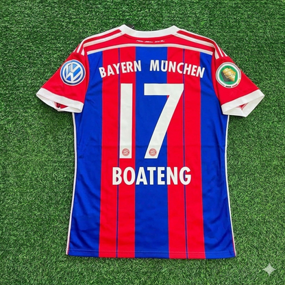 Jérôme Boateng 17- Bayern Munich 2014-2015 Football Jersey Kit