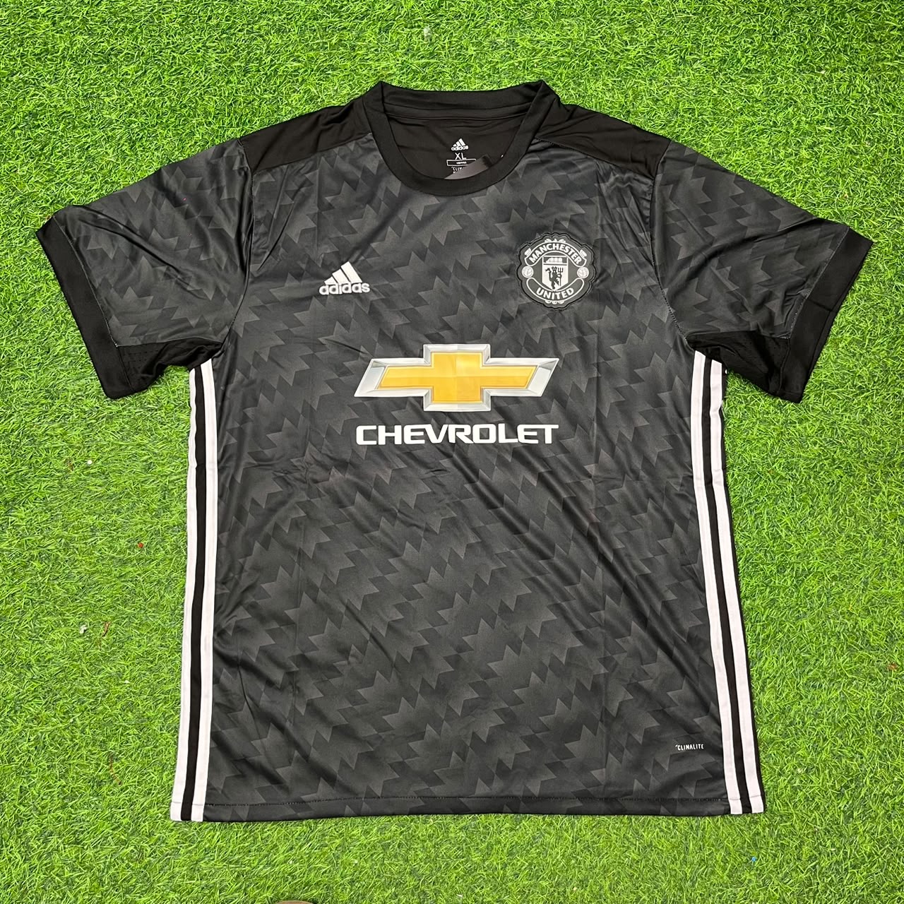 Jesse Lingard Manchester United 2017-2018 Black Retro Football Jersey Kit