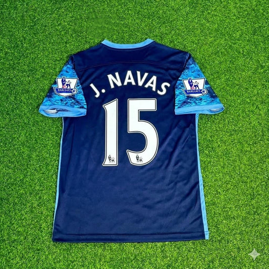 Jesus Navas 15- Manchester City 2016 2017 Season Retro Football Jersey