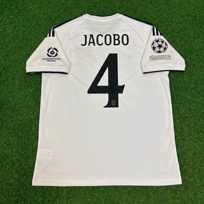 Jacobo Ramón #4 Como 2027 Away Champions League Patch Football Jersey