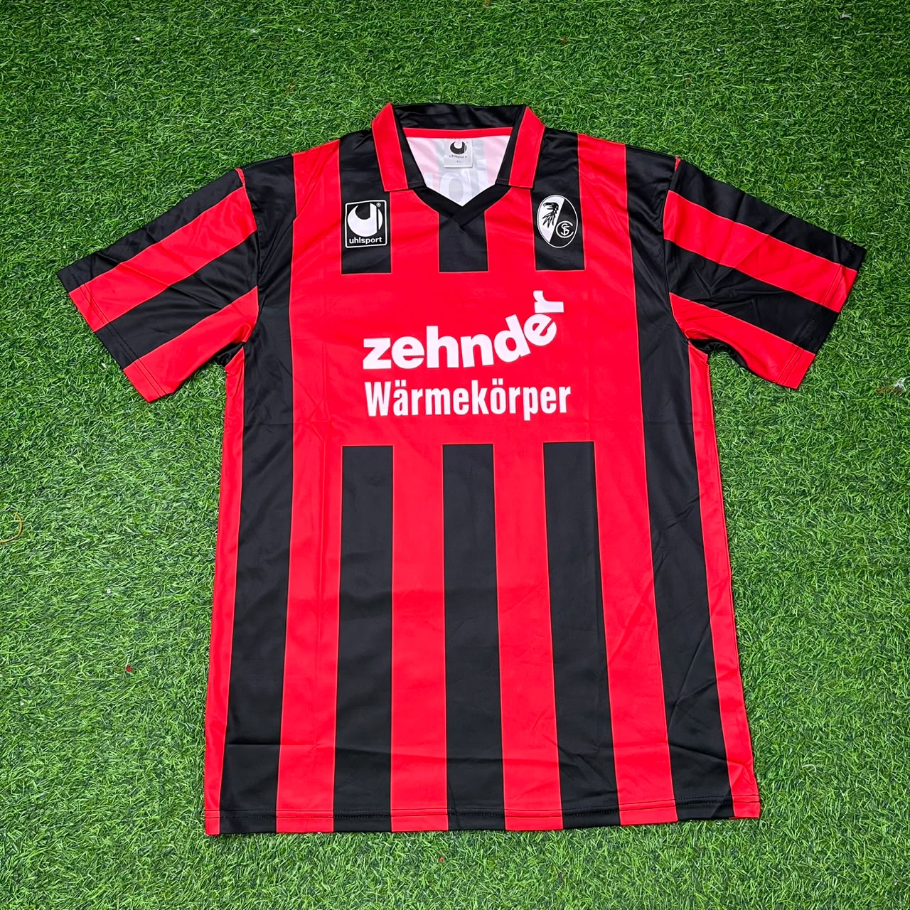 Joachim Löw SC Freiburg Retro Football Jersey Kit