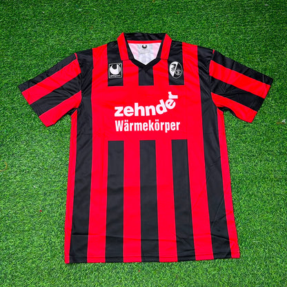 Joachim Löw SC Freiburg Retro Football Jersey Kit