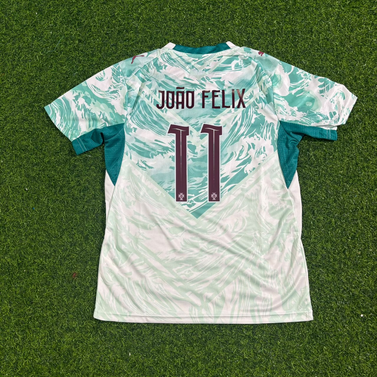 Portugal World Cup 2026 João Félix Kids White Away Football Jersey