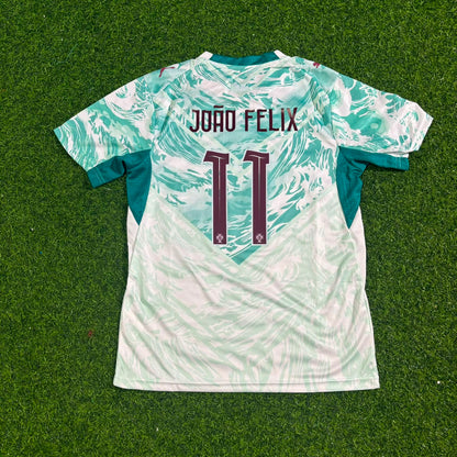 Portugal World Cup 2026 João Félix Kids White Away Football Jersey