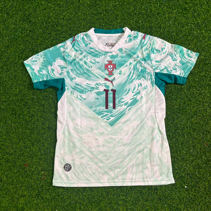 Portugal World Cup 2026 João Félix Kids White Away Football Jersey