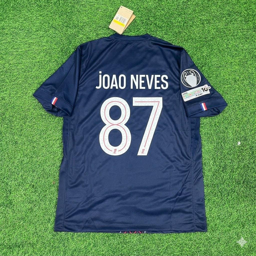 João Neves #87 Football Jersey