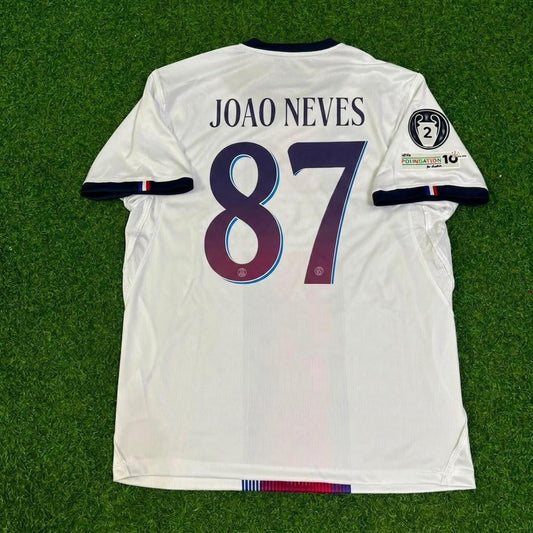 Joao Neves White Football Jersey