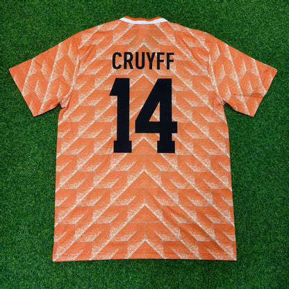 Johan Cruyff Retro World Cup Football Jersey