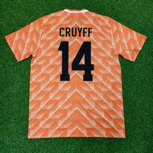 Johan Cruyff Retro World Cup Football Jersey