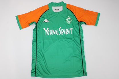 Johan Micoud Werder Bremen 2003 - 2004 Heim Football Jersey Kit