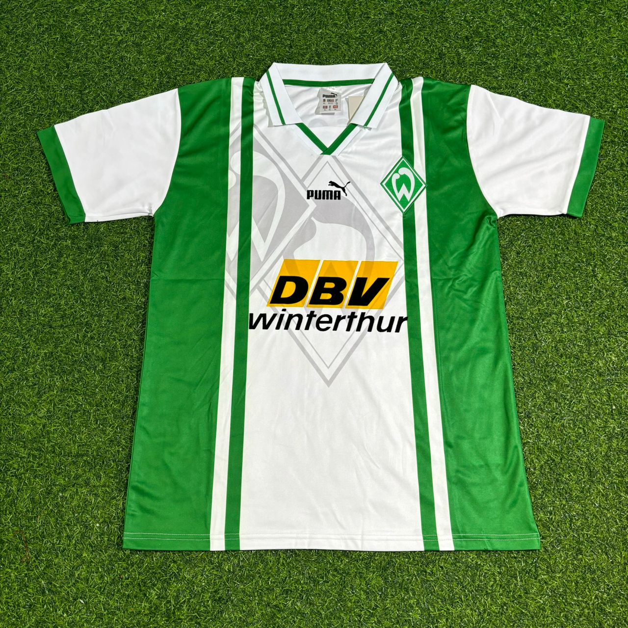 Johan Micoud Werder Bremen Retro Football Jersey Kit