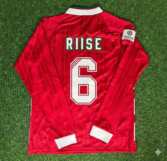 John Arne Riise Liverpool Long Sleeve Retro Football Jersey Kit