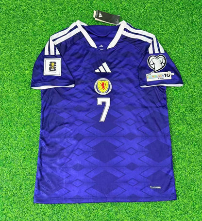 Scotland World Cup 2026 John McGinn Football Jersey Kit