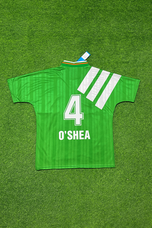 John O'Shea Ireland EIRE Retro Football Jersey | Special Edition