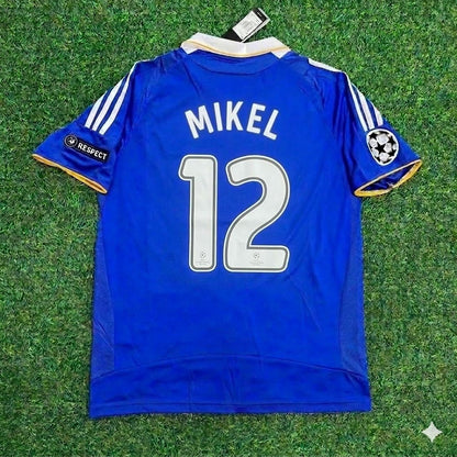 John Obi Mikel 12- Chelsea 2008 Champhions League Final Football Jersey