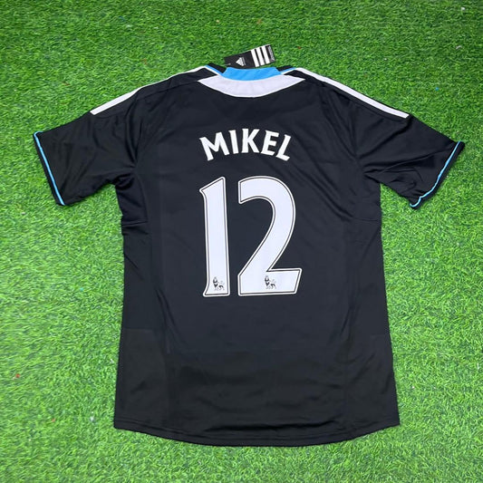 John Obi Mikel Chelsea 2011-2012 Retro Football Jersey Kit