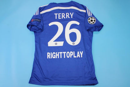 John Terry Chelsea 2014 2015 Retro Sleeve Football Jersey Kit