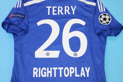 John Terry Chelsea 2014 2015 Retro Sleeve Football Jersey Kit