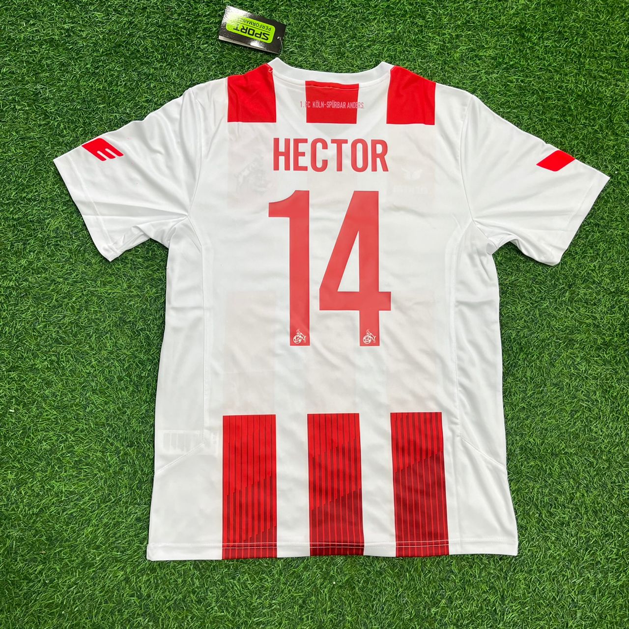 Jonas Hector 1. FC Köln 2017/18 Retro Football Jersey Kit