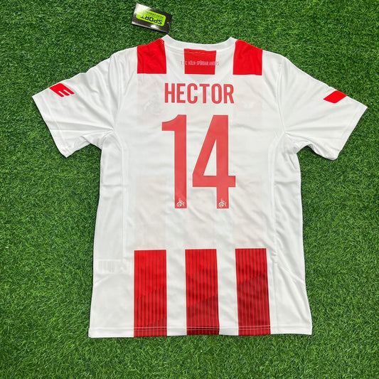 Jonas Hector 1. FC Köln 2017/18 Retro Football Jersey Kit