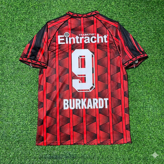 Jonathan Burkardt 9- Eintracht Frankfurt Retro Fußballtrikot Jersey