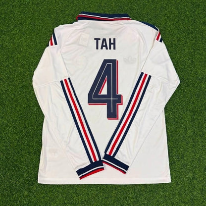 Bayern Munich 2027 Jonathan Tah #4 Away Long Sleeve Football Jersey