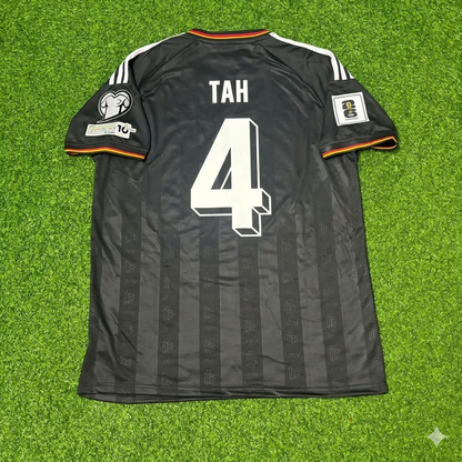 Germany 2026 Jonathan Tah #4 Black Style Soccer Kit Football Jersey