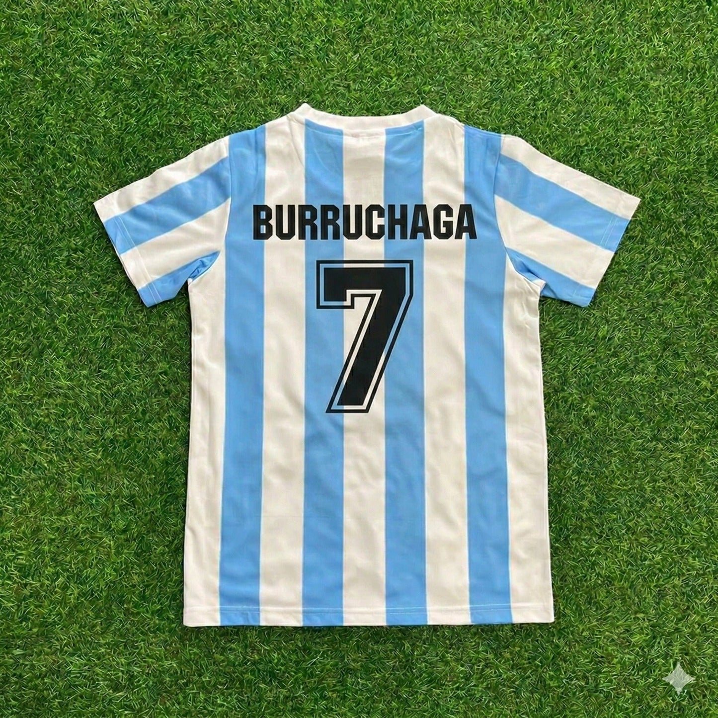 Jorge Burruchaga 7- Argentina 1986 Home Retro Football Jersey Collection