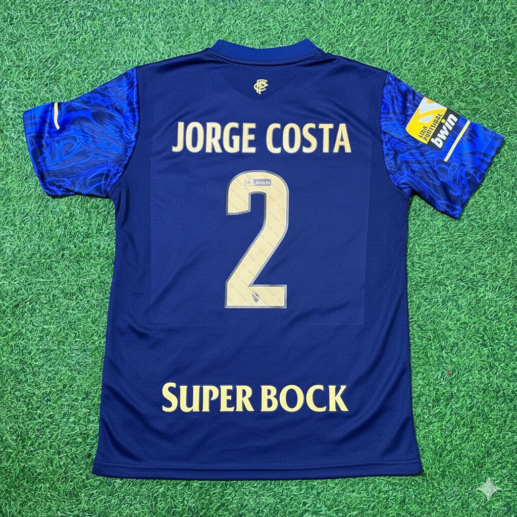 Jorge Costa FC Porto Retro Football Jersey Kit