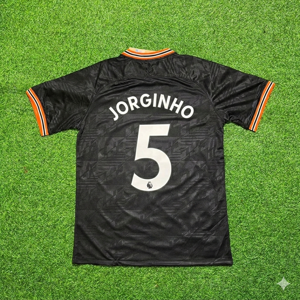 Jorginho 5- Chelsea 2019/2020 Away Black Retro Football Jersey Collection
