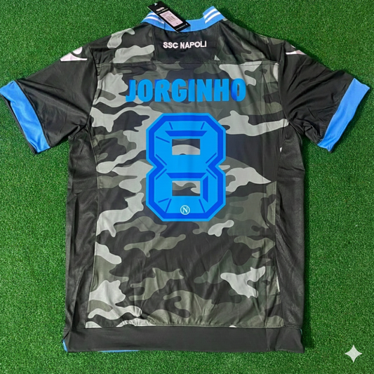 Jorginho 8 Napoli 2013/14 Retro Football Jersey Kit
