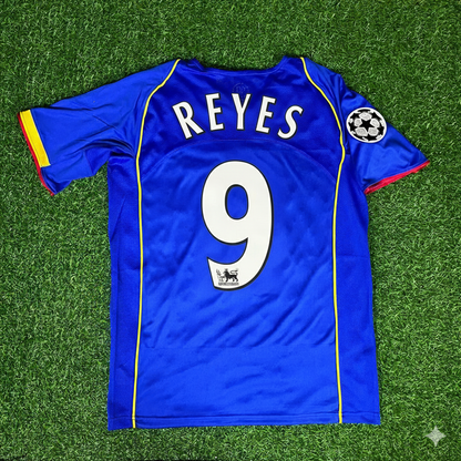 Jose Antonio Reyes Arsenal 2004/05 Blue Retro Football Jersey