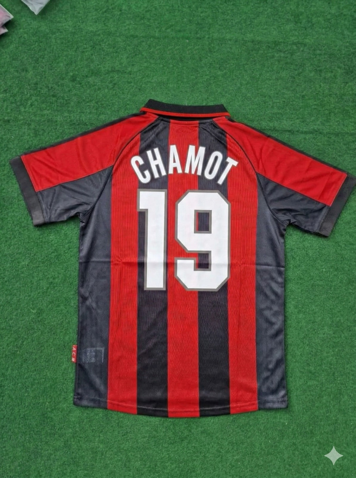 José Chamot 19- AC Milan 1999 Retro Football Jersey Kit