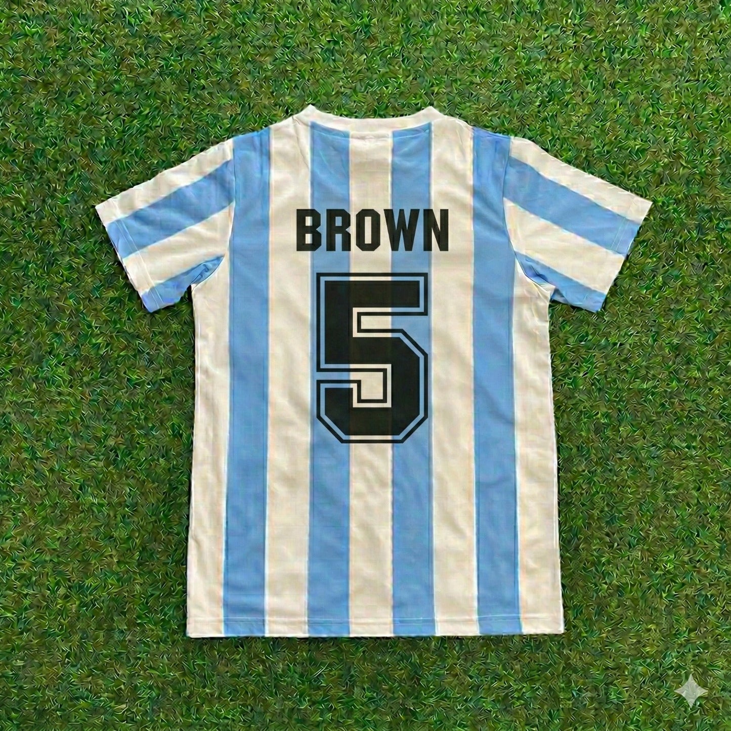 José Luis Brown 5- Argentina 1986 Home Retro Football Jersey Collection