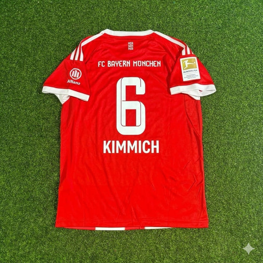 Joshua Kimmich #6 Bayern Munich 2026 Bundesliga Champions Football Jersey Kit
